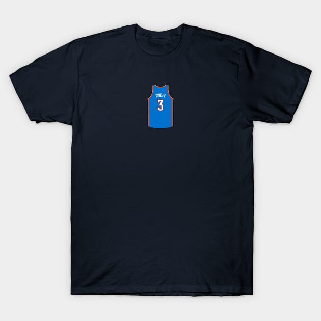 Josh Giddey Oklahoma City Jersey Qiangy T-Shirt by qiangdade